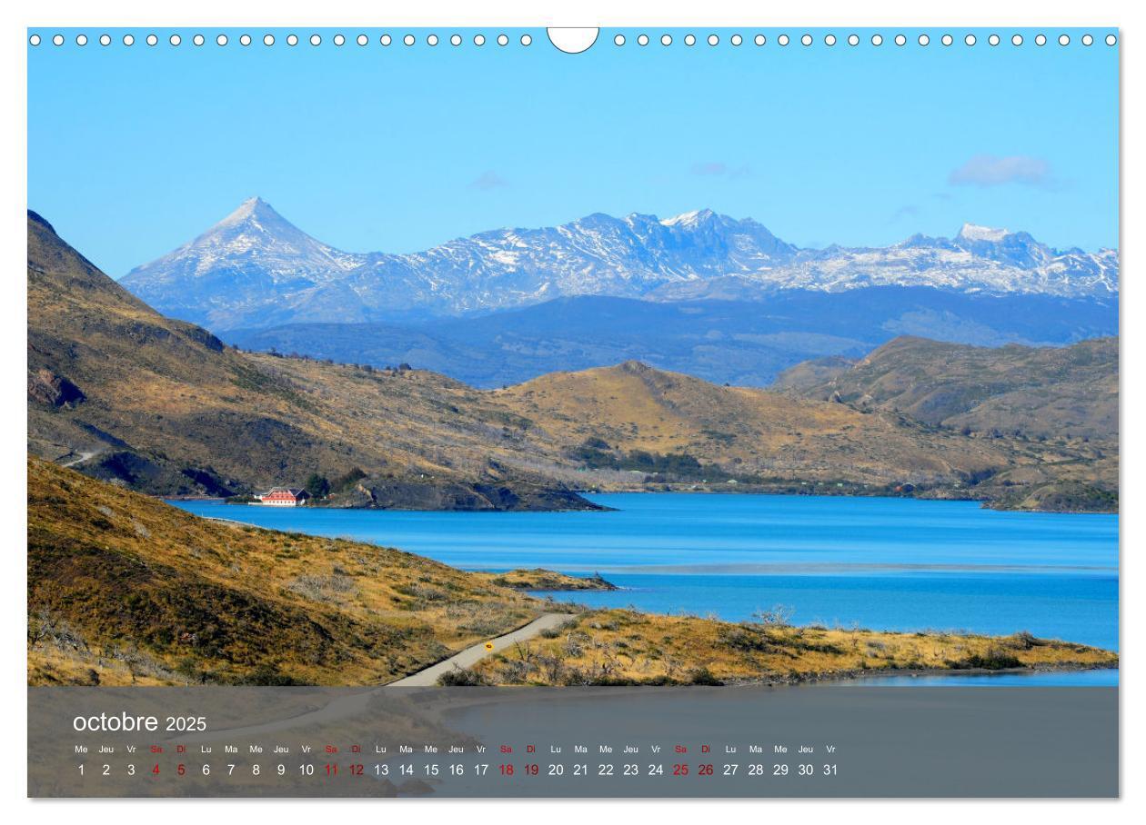 Bild: 9781325935703 | Patagonie Chilienne (Calendrier mural 2025 DIN A3 vertical),...