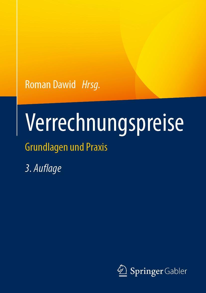 Cover: 9783658348564 | Verrechnungspreise | Grundlagen und Praxis | Roman Dawid | Buch | 2022