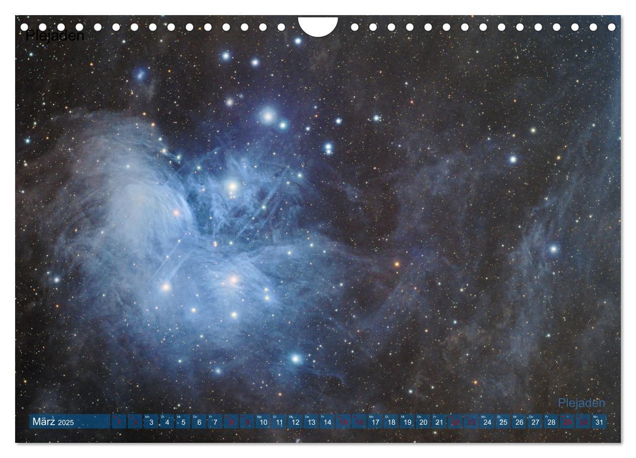 Bild: 9783457137291 | Deep Sky Kalender (Wandkalender 2025 DIN A4 quer), CALVENDO...