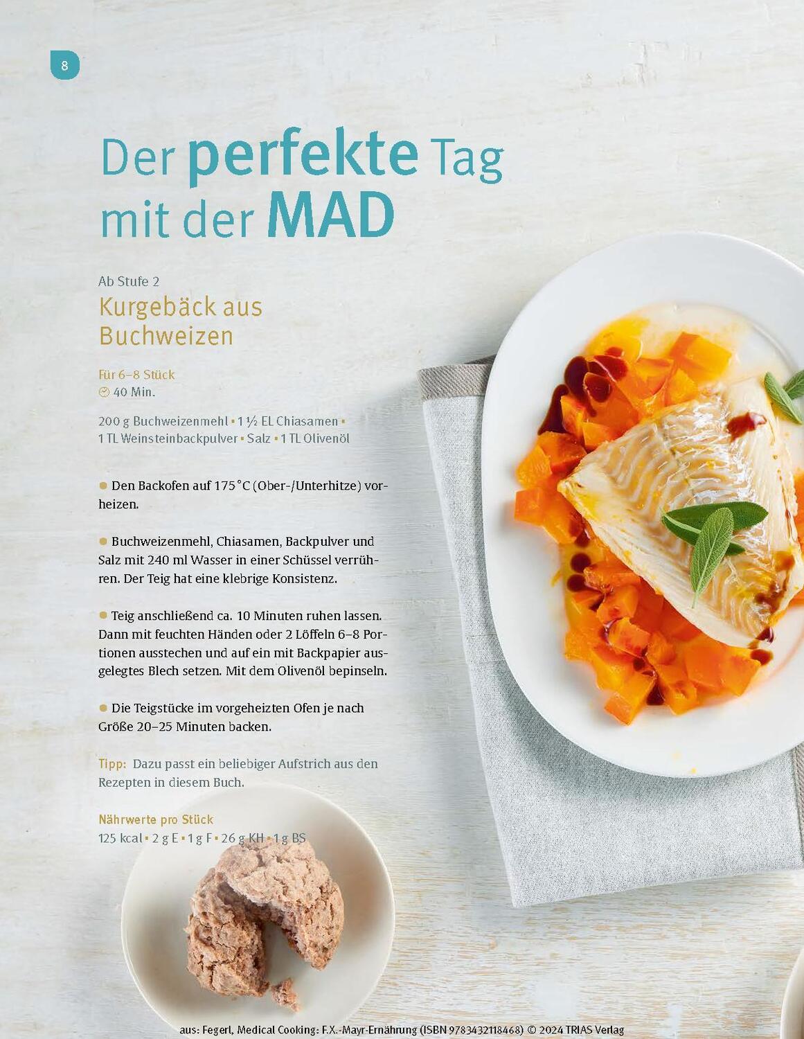 Bild: 9783432118468 | Medical Cooking: F.X. Mayr-Ernährung | Sepp Fegerl (u. a.) | Buch