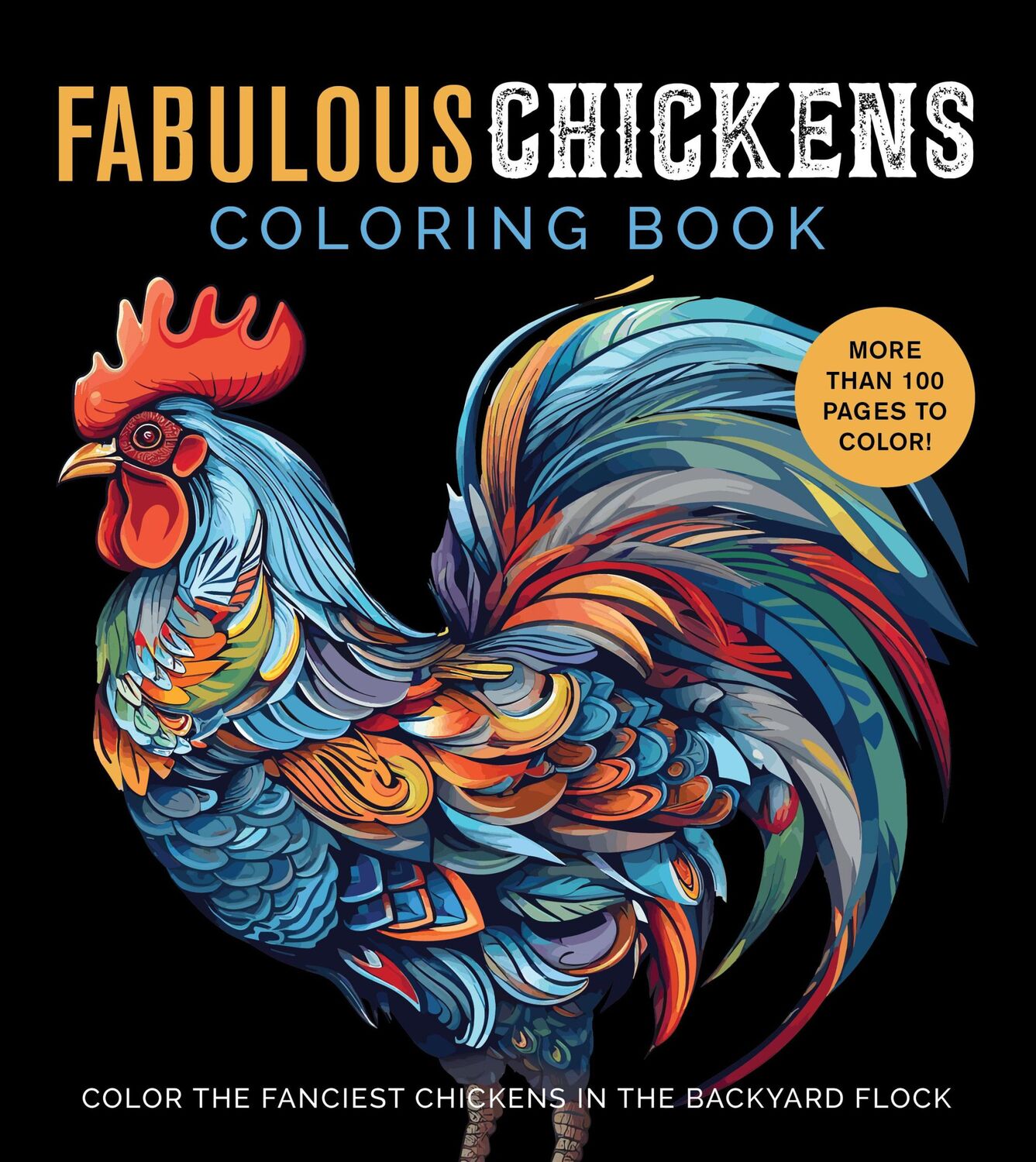 Cover: 9780785844068 | Fabulous Chickens Coloring Book | Editors of Chartwell Books | Buch