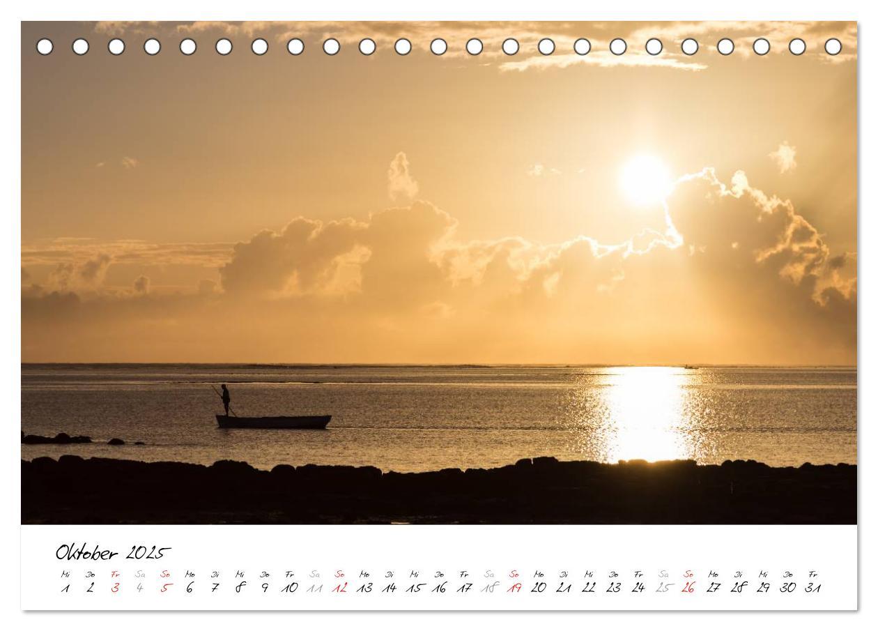 Bild: 9783435782352 | Mauritius - Momente einer Insel (Tischkalender 2025 DIN A5 quer),...