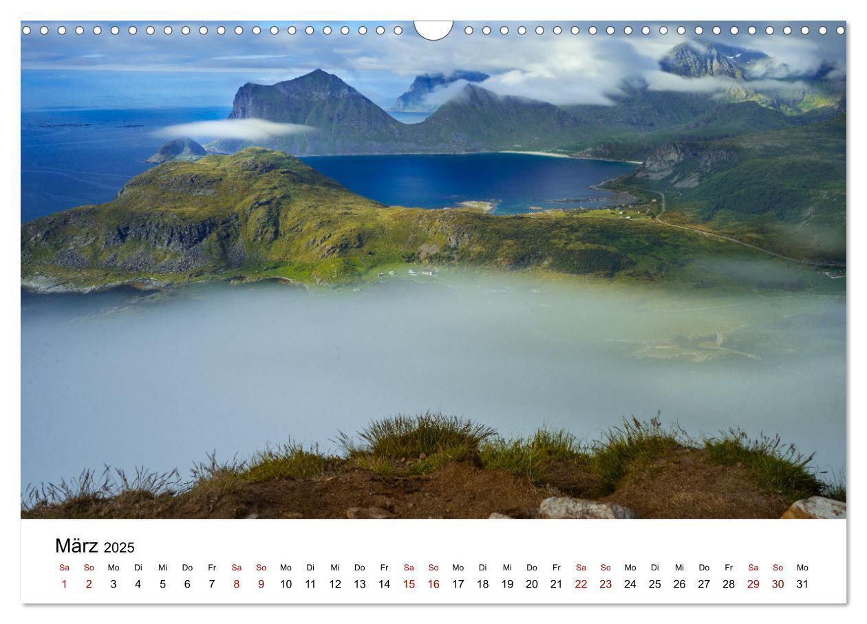 Bild: 9783435009428 | Lofoten (Wandkalender 2025 DIN A3 quer), CALVENDO Monatskalender