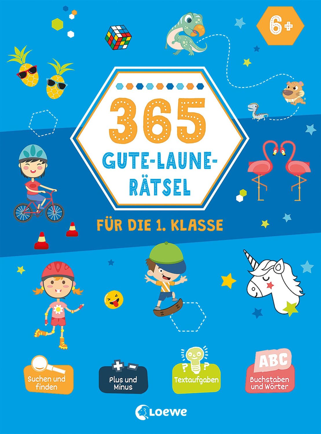 Cover: 9783743211803 | 365 Gute-Laune-Rätsel für die 1. Klasse | Loewe Lernen und Rätseln