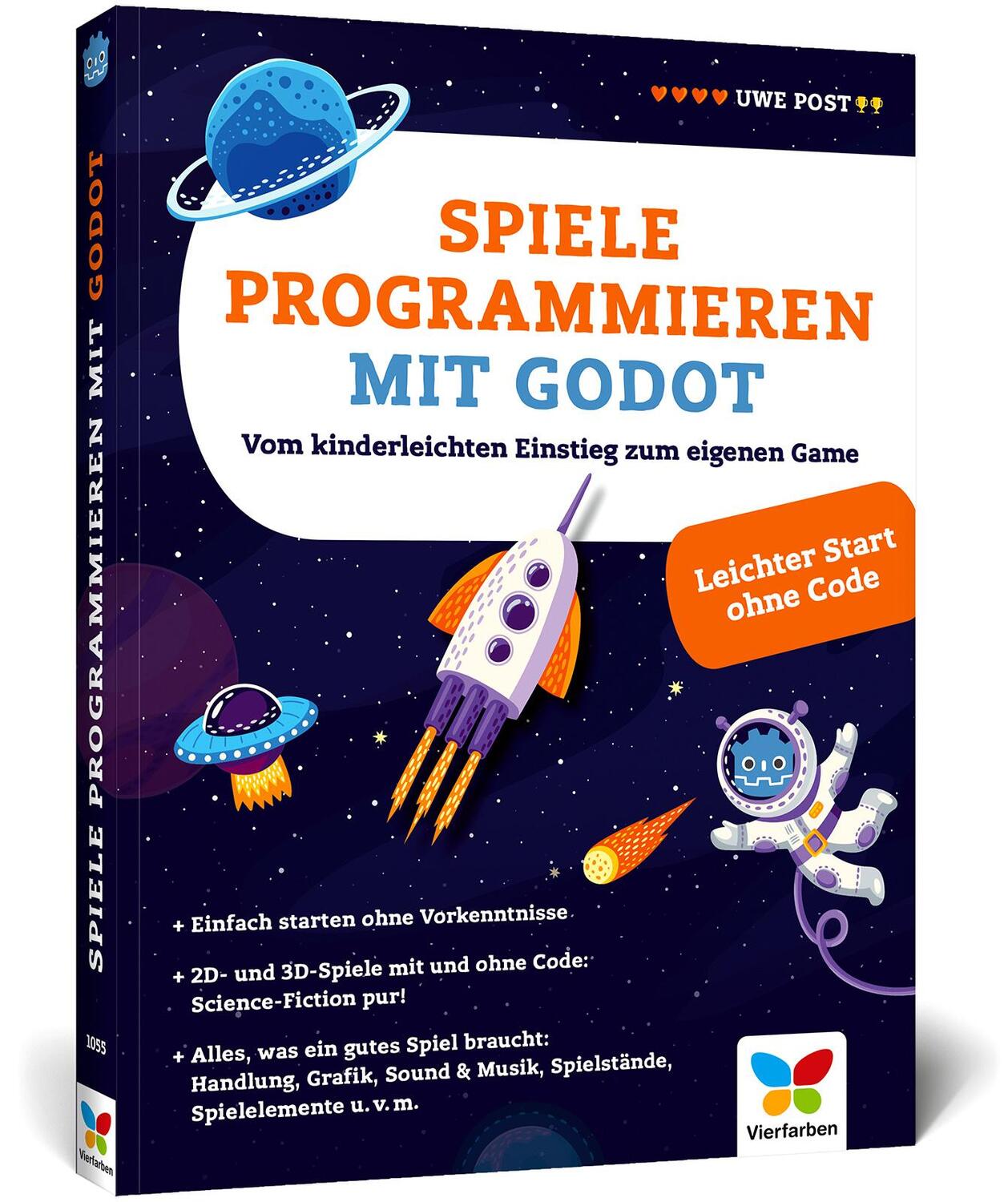 Cover: 9783842110557 | Spiele programmieren mit Godot | Uwe Post | Taschenbuch | 320 S.