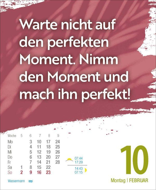 Bild: 9783731880530 | Glückskalender 2025 | Korsch Verlag | Kalender | 328 S. | Deutsch