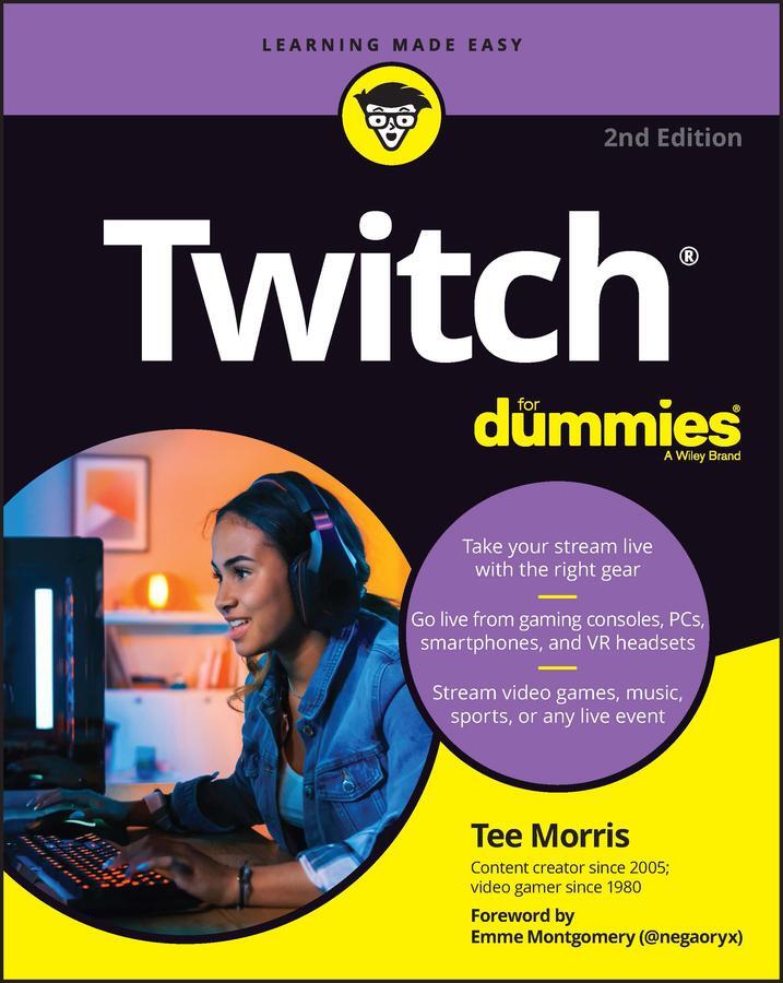 Cover: 9781119901570 | Twitch For Dummies | Tee Morris | Taschenbuch | For Dummies | 336 S.