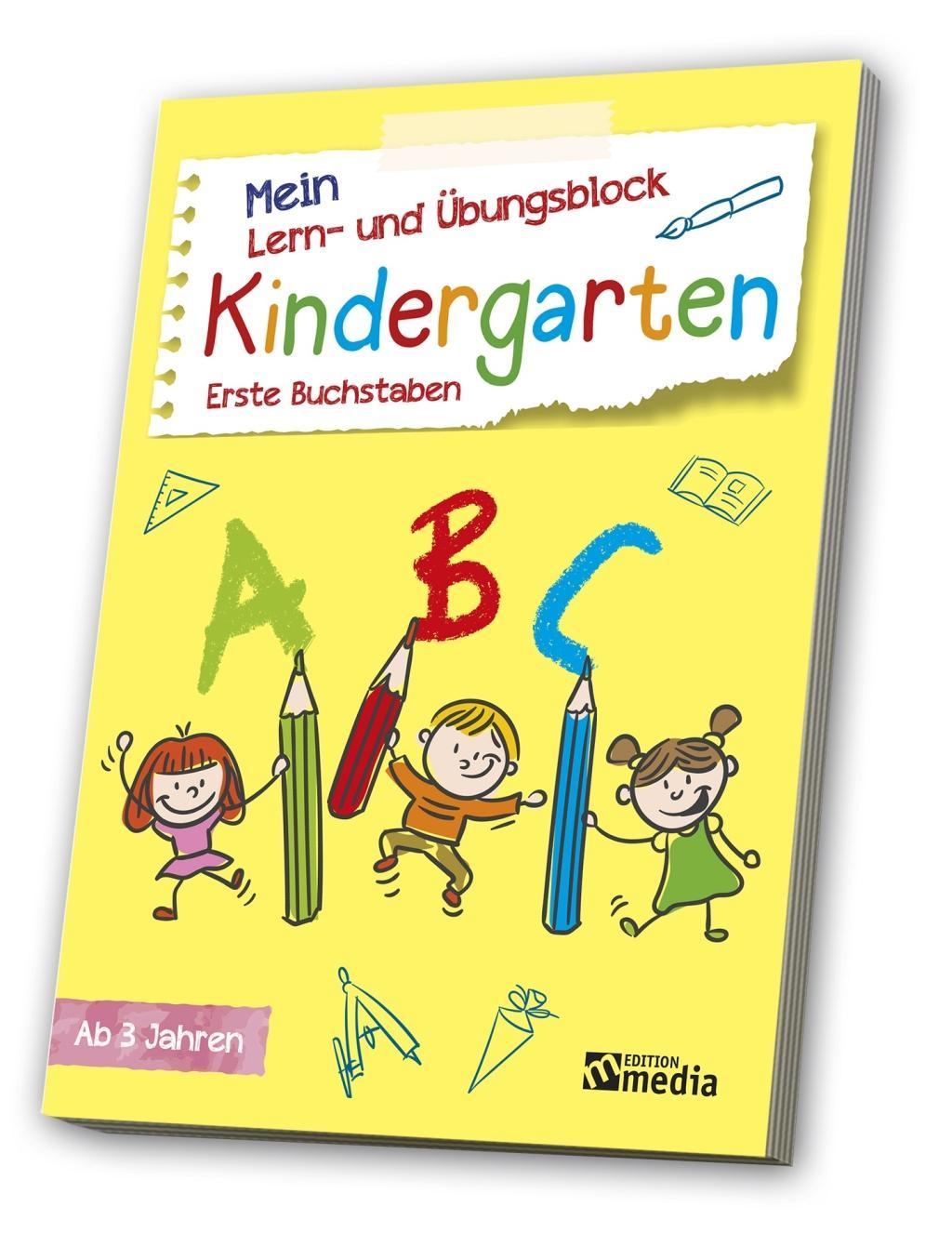 Cover: 4019393986828 | Mein Lern- &amp; ÜbungsblockKindergarten: Erste Buchstaben | Buch | 80 S.