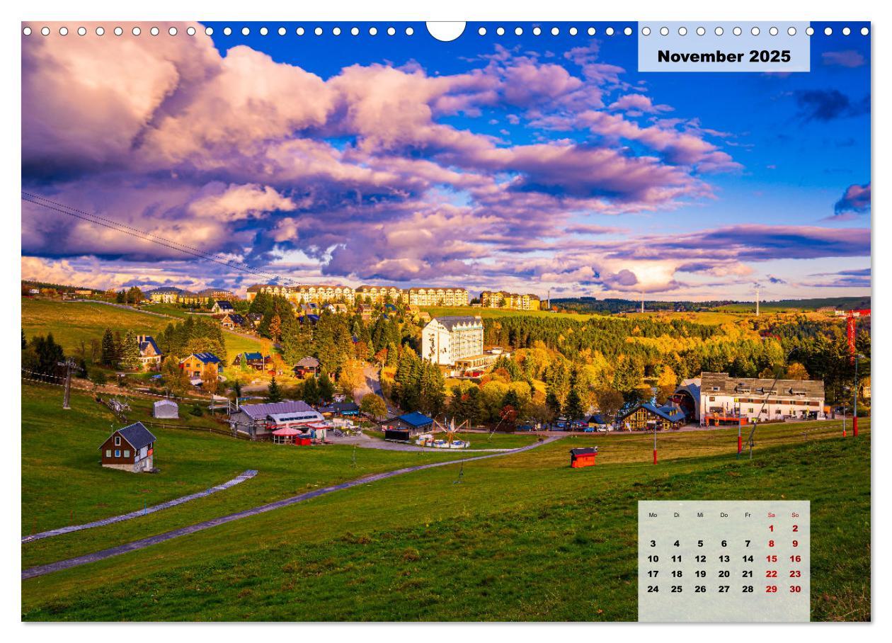 Bild: 9783435014255 | Oberwiesenthal und der Fichtelberg im Erzgebirge (Wandkalender 2025...