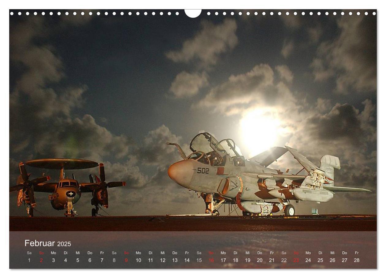 Bild: 9783435618712 | Luftwaffe. Kampfflugzeuge der USA (Wandkalender 2025 DIN A3 quer),...