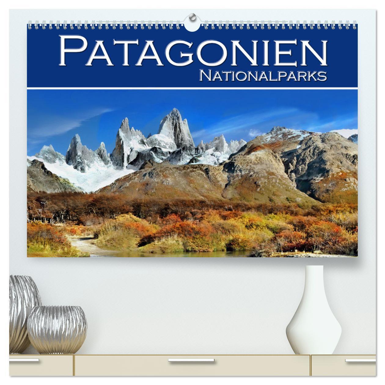 Cover: 9783383824814 | Patagonien NationalParks (hochwertiger Premium Wandkalender 2025...