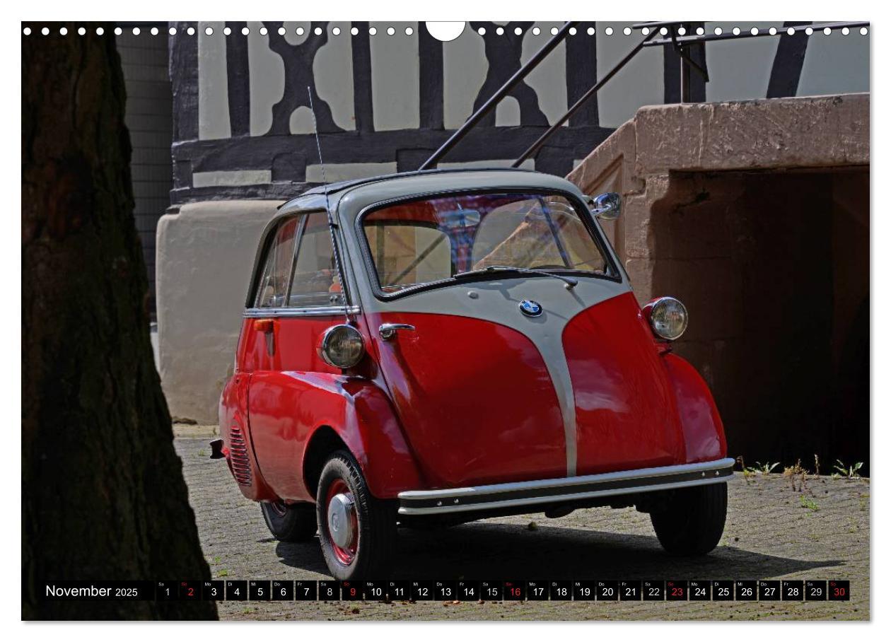 Bild: 9783435698042 | BMW Isetta - Die Knutschkugel (Wandkalender 2025 DIN A3 quer),...