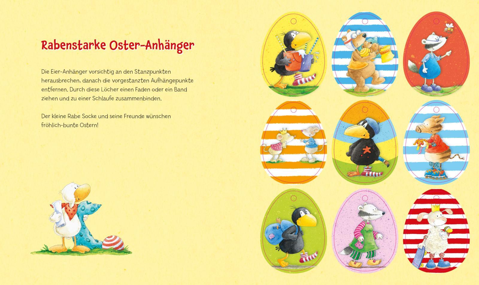 Bild: 9783480239696 | Der kleine Rabe Socke: Alles Ostern! | Nele Moost | Buch | 32 S.