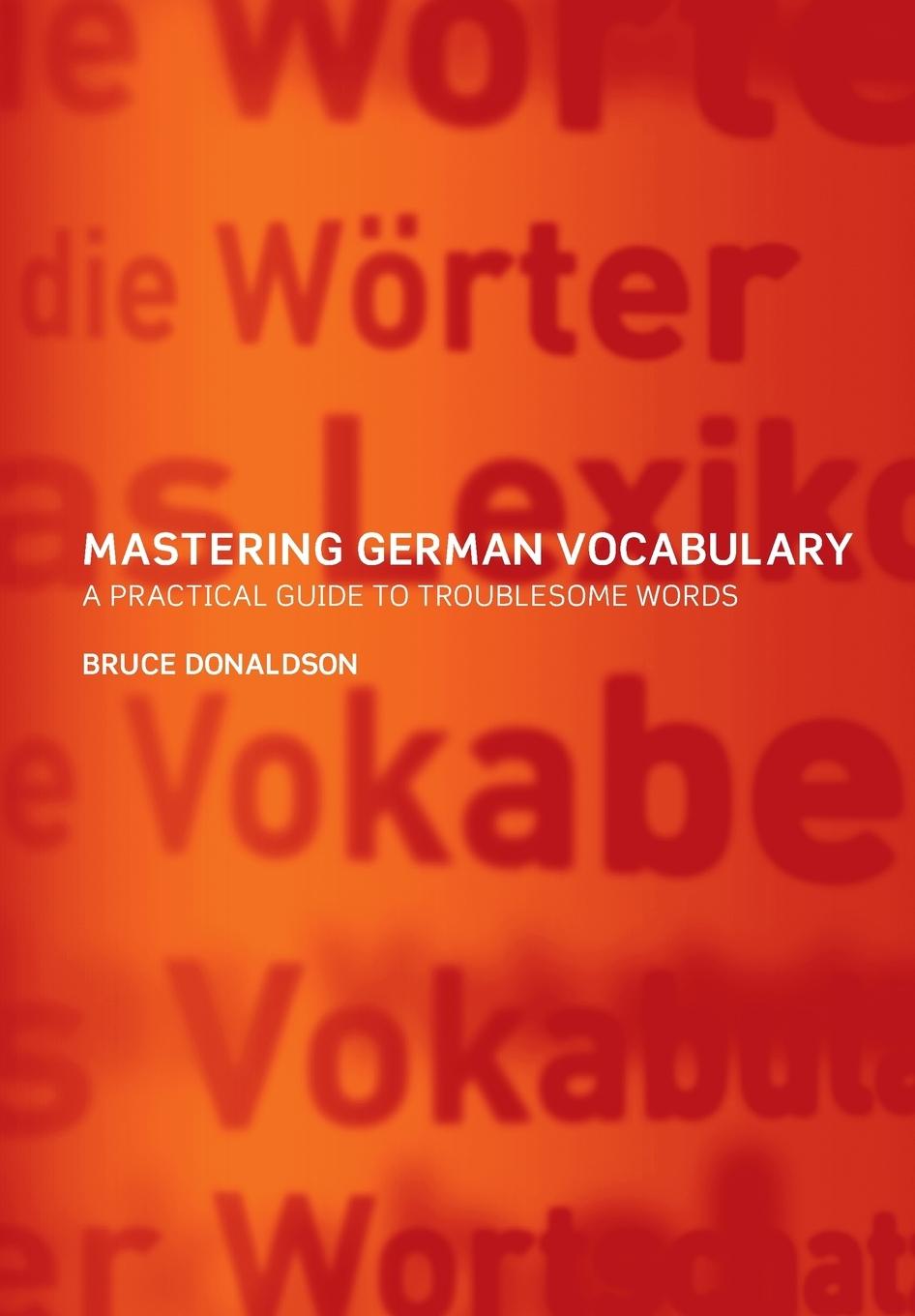 Cover: 9780415261159 | Mastering German Vocabulary | A Practical Guide to Troublesome Words