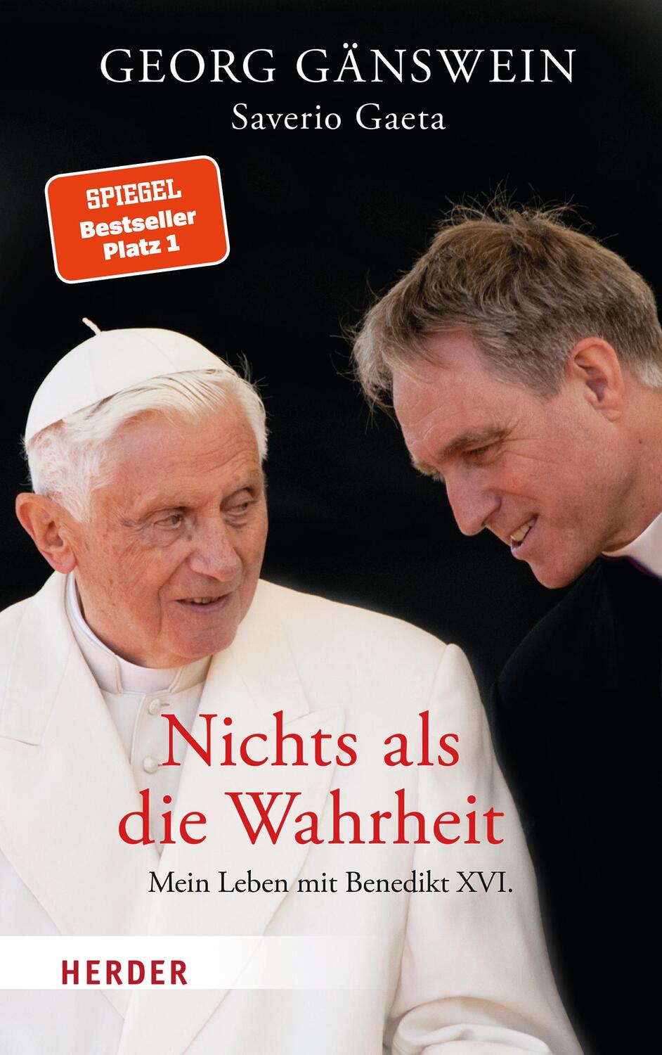 Cover: 9783451396038 | Nichts als die Wahrheit | Mein Leben mit Benedikt XVI. | Buch | 320 S.