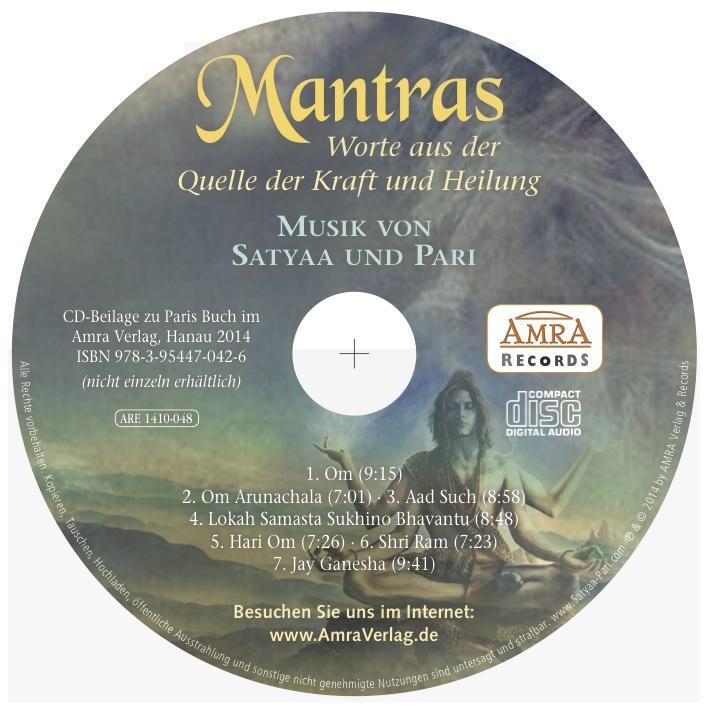 Bild: 9783954470426 | Mantras (Buch &amp; CD) | Worte aus der Quelle der Kraft und Heilung