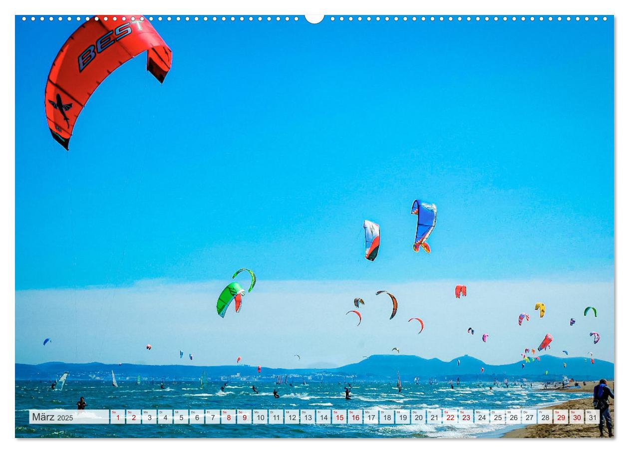 Bild: 9783435100187 | Faszination Kitesurfen (Wandkalender 2025 DIN A2 quer), CALVENDO...