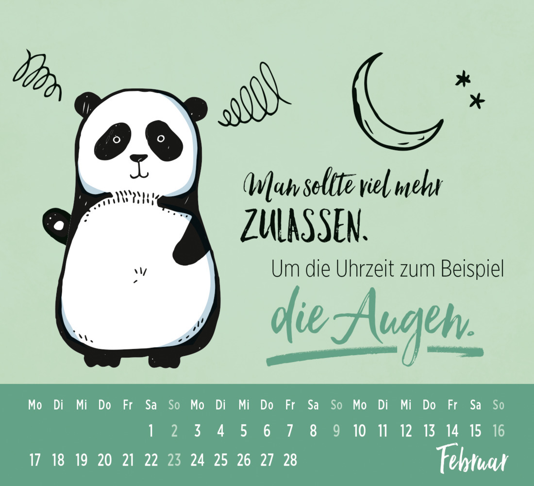 Bild: 4036442012246 | Mini-Kalender 2025: Wer bin ich und warum so früh? | Groh Verlag