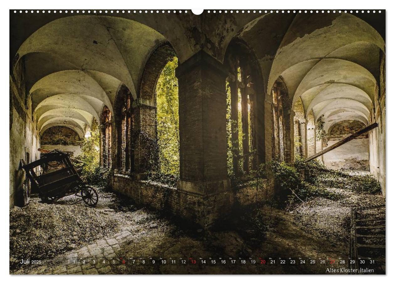 Bild: 9783435500956 | Lost in Decay 2025 - Die Ästhetik des Verfalls (Wandkalender 2025...