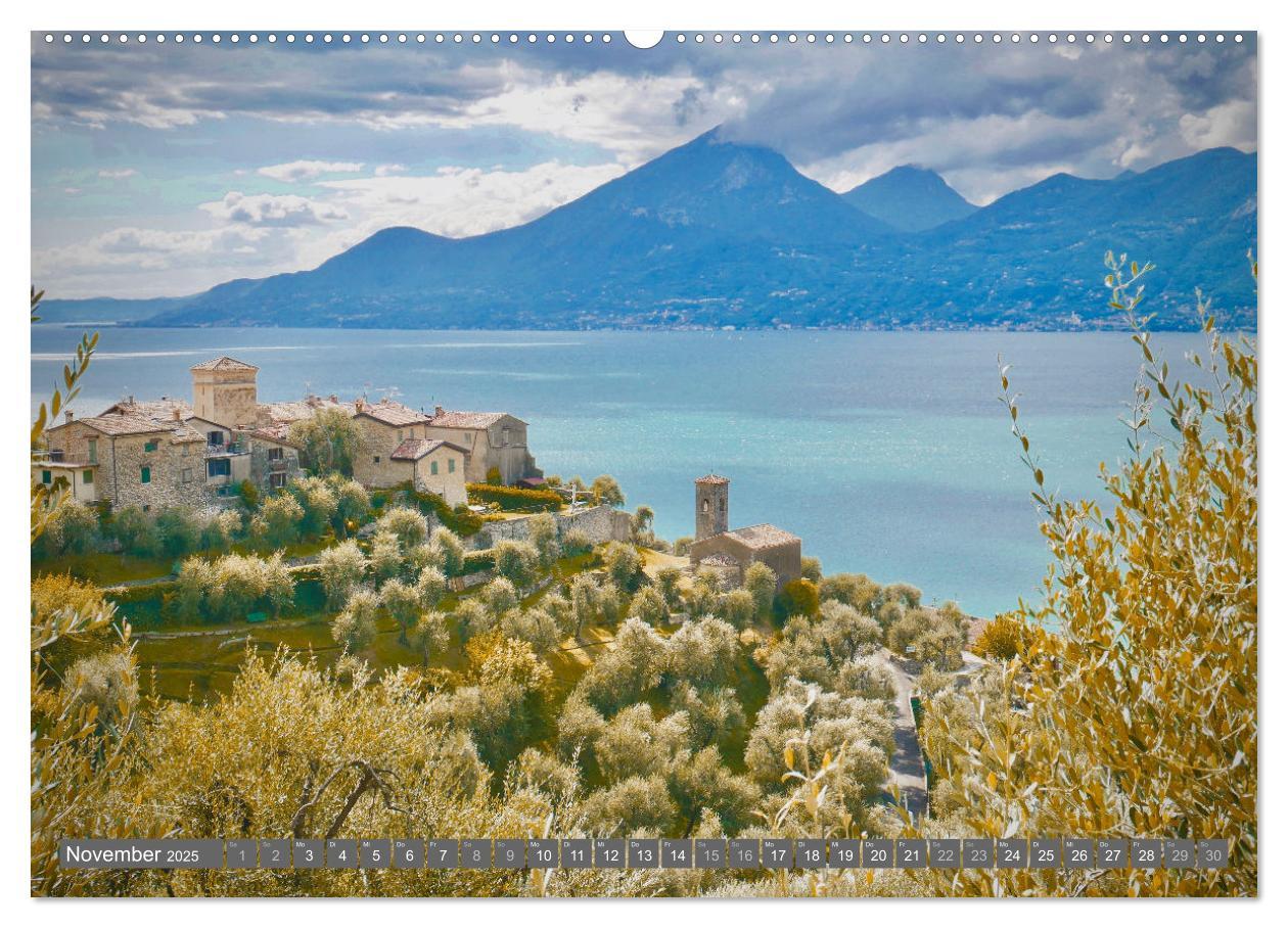 Bild: 9783435097272 | Gardasee, Italien (Wandkalender 2025 DIN A2 quer), CALVENDO...