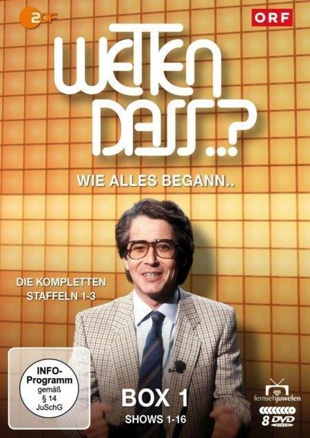 Cover: 4042564195934 | Wetten, dass..? - Wie alles begann | Box 1 / Shows 1-16 | DVD | 1981