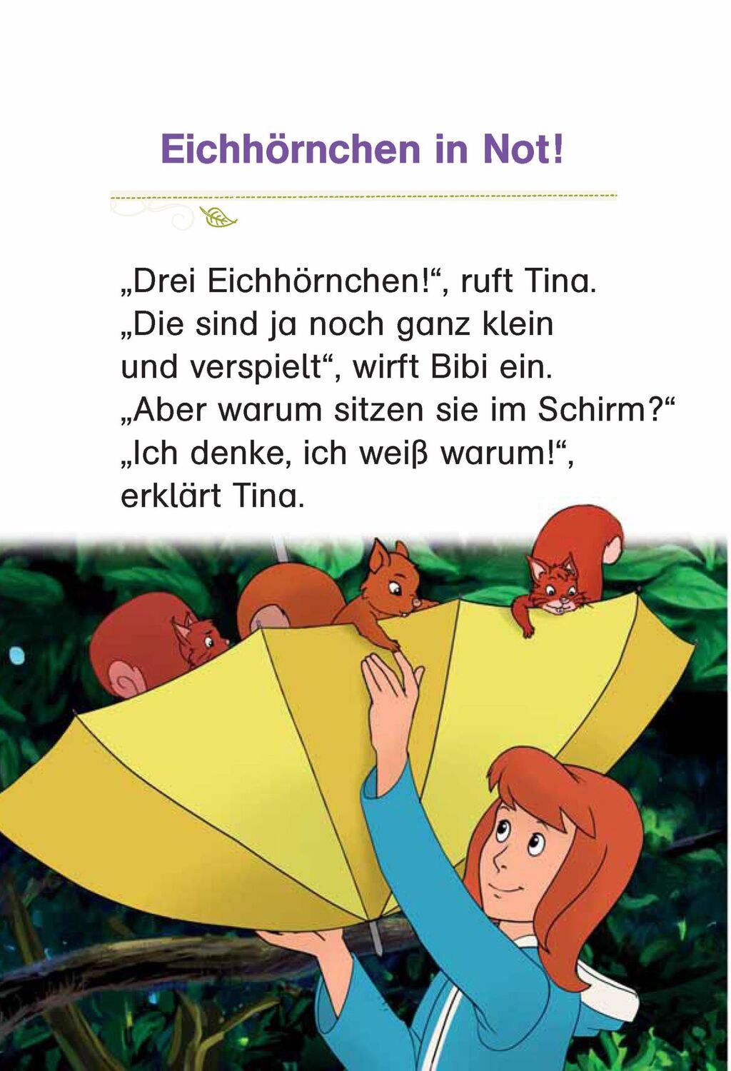 Bild: 9783129496756 | Bibi &amp; Tina: Wo ist die Eichhörnchen-Mama? | Dorothea Flechsig | Buch