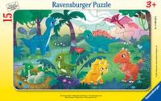 Cover: 4005555008569 | Ravensburger Kinderpuzzle - 12000856 Die kleinen Dinos - 15 Teile...