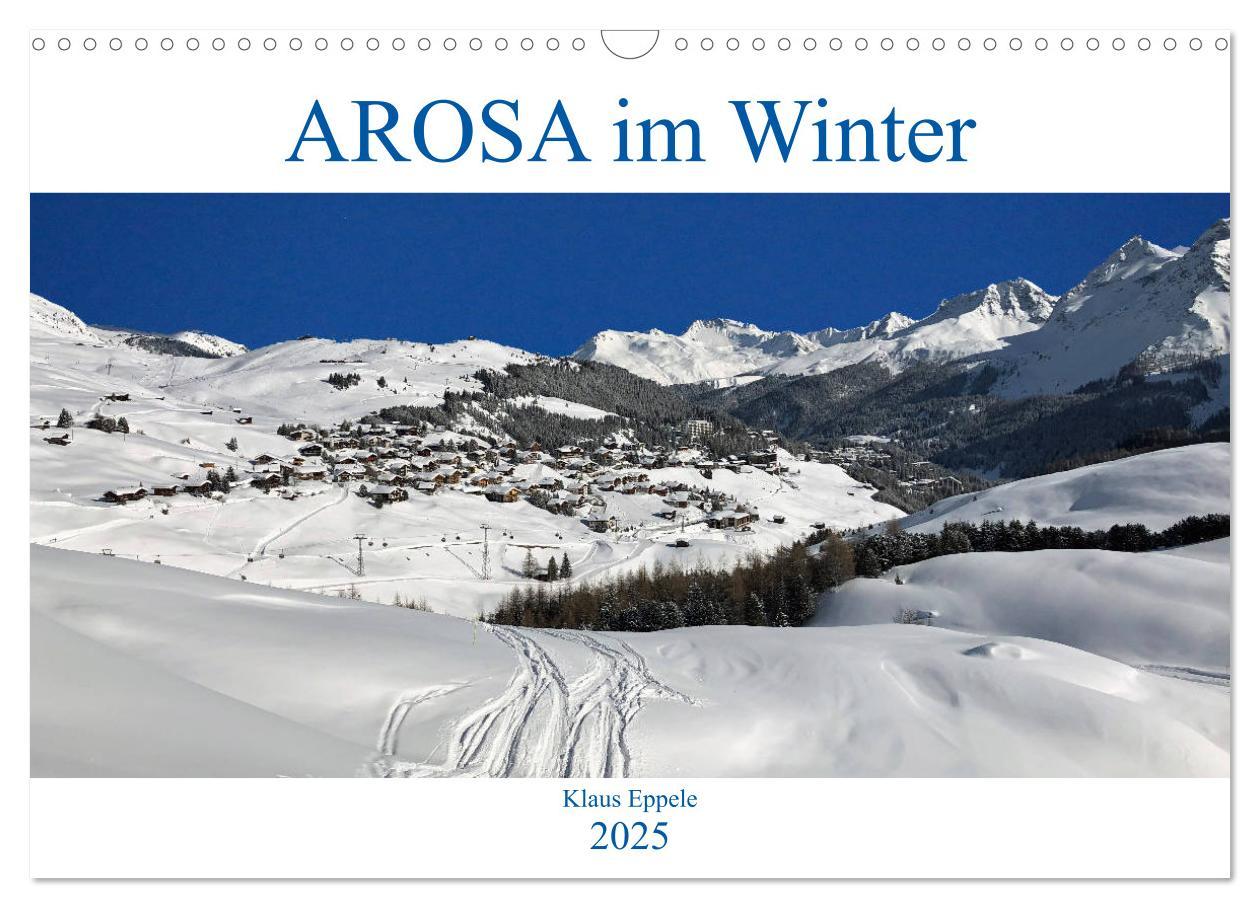 Cover: 9783435255955 | AROSA im Winter (Wandkalender 2025 DIN A3 quer), CALVENDO...