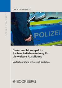 Cover: 9783415069244 | Einsatzrecht kompakt - Sachverhaltsbeurteilung für die weitere...