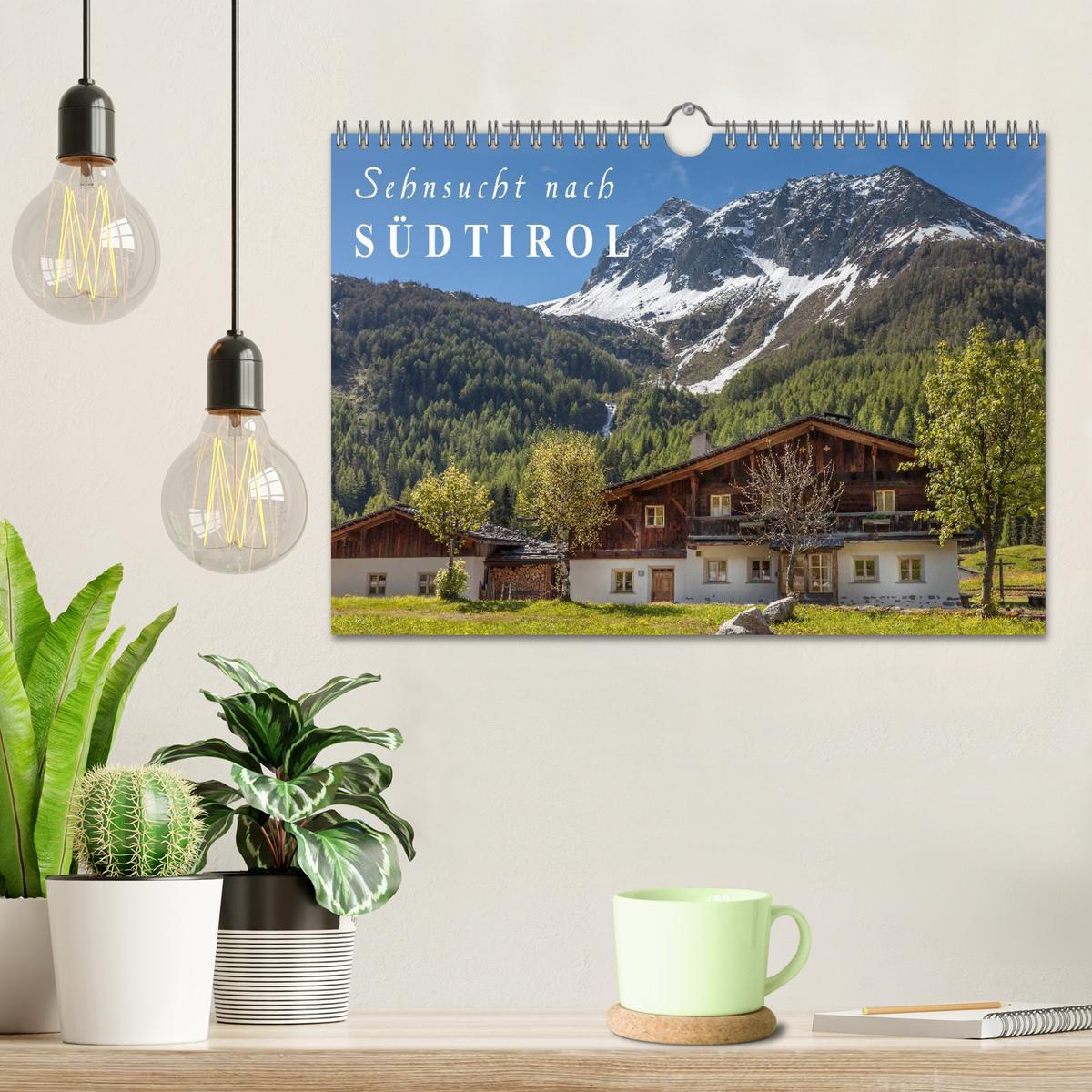 Bild: 9783435682683 | Sehnsucht nach Südtirol (Wandkalender 2025 DIN A4 quer), CALVENDO...