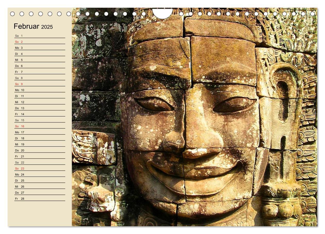 Bild: 9783435523337 | Kambodscha. Angkor Wat (Wandkalender 2025 DIN A4 quer), CALVENDO...