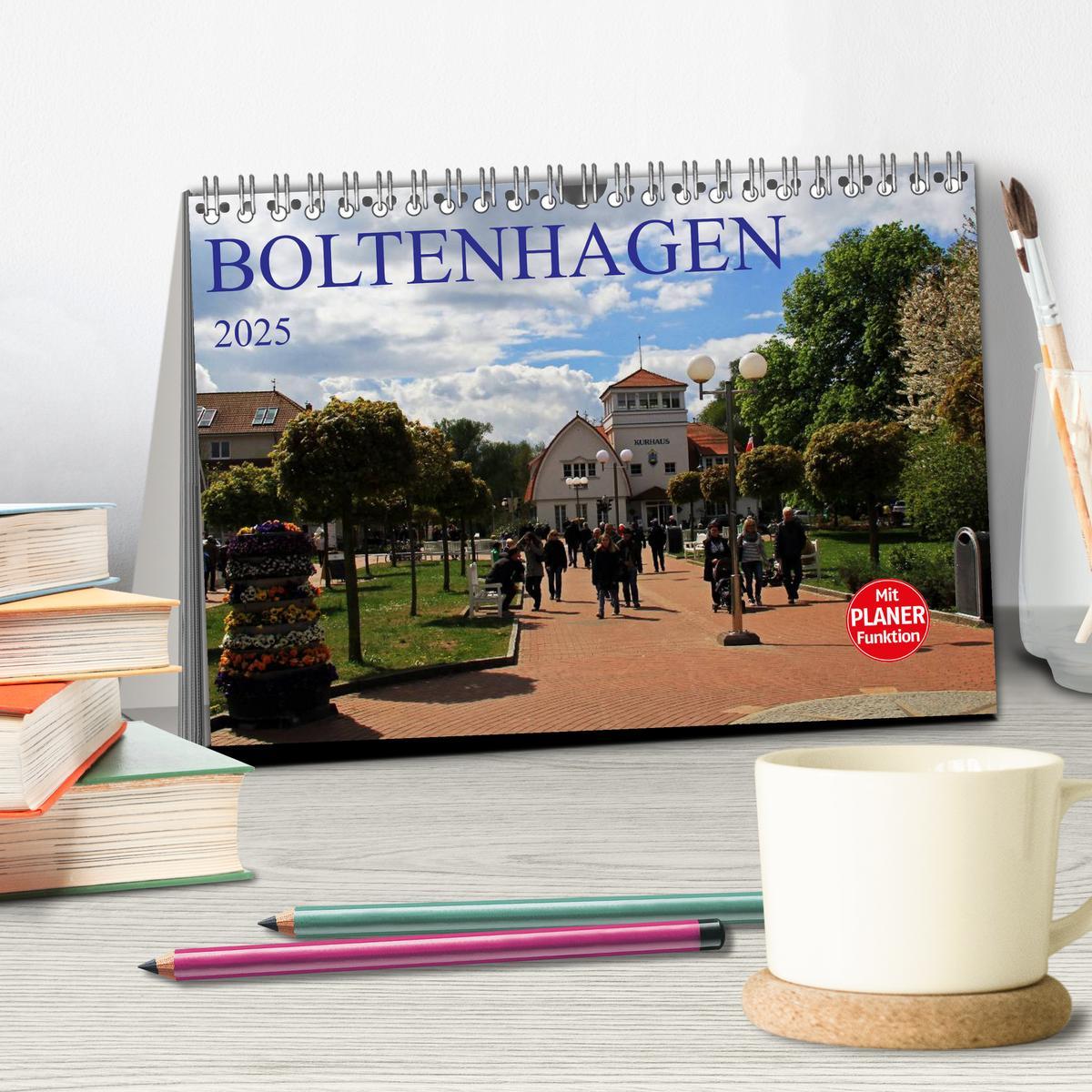 Bild: 9783435476039 | Boltenhagen 2025 (Tischkalender 2025 DIN A5 quer), CALVENDO...