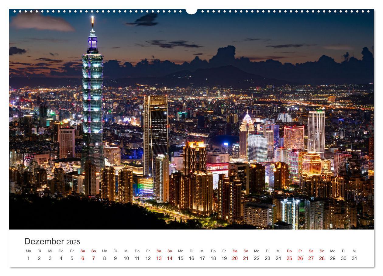 Bild: 9783435004393 | Taiwan - Die wundervolle Insel in Asien. (Wandkalender 2025 DIN A2...