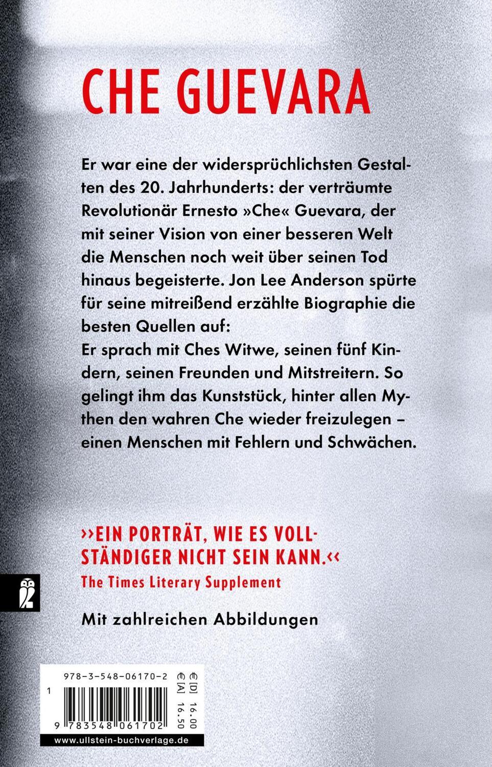 Rückseite: 9783548061702 | Che - Die Biographie | Jon Lee Anderson | Taschenbuch | 732 S. | 2019