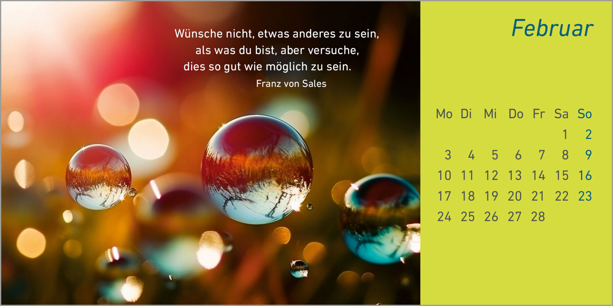 Bild: 9783579079080 | Foto-Weg-Geleit 2025 | Kalender | 13 S. | Deutsch | 2025