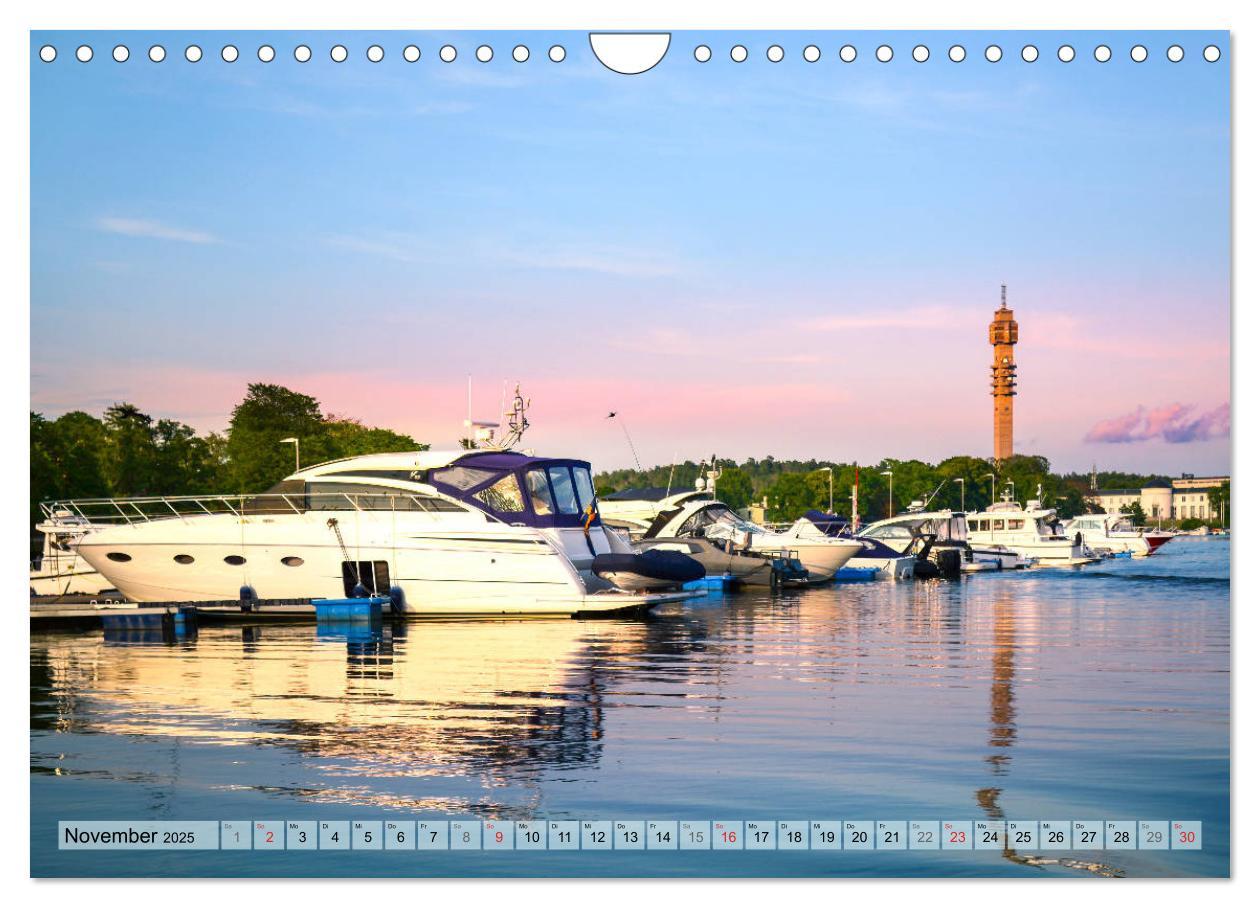 Bild: 9783435106059 | Stockholm - Maritime Ansichten (Wandkalender 2025 DIN A4 quer),...