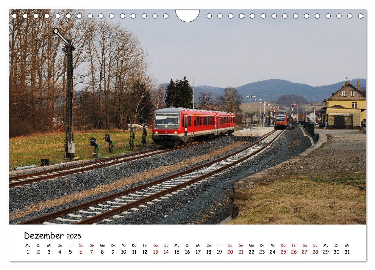 Bild: 9783435196395 | Hessische Nebenbahnen - Unterwegs in Nordhessen (Wandkalender 2025...