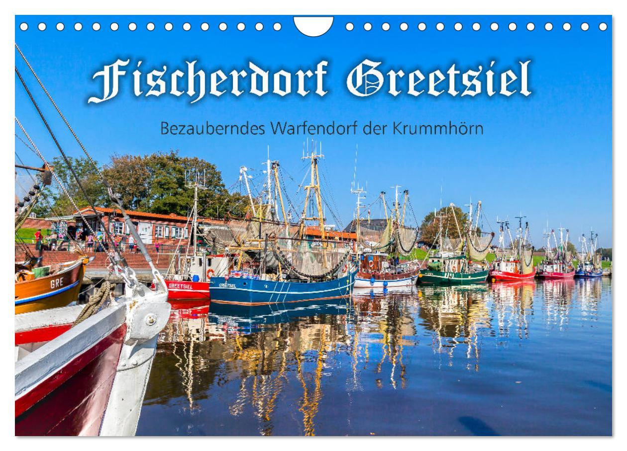 Cover: 9783435490721 | Fischerdorf Greetsiel (Wandkalender 2025 DIN A4 quer), CALVENDO...