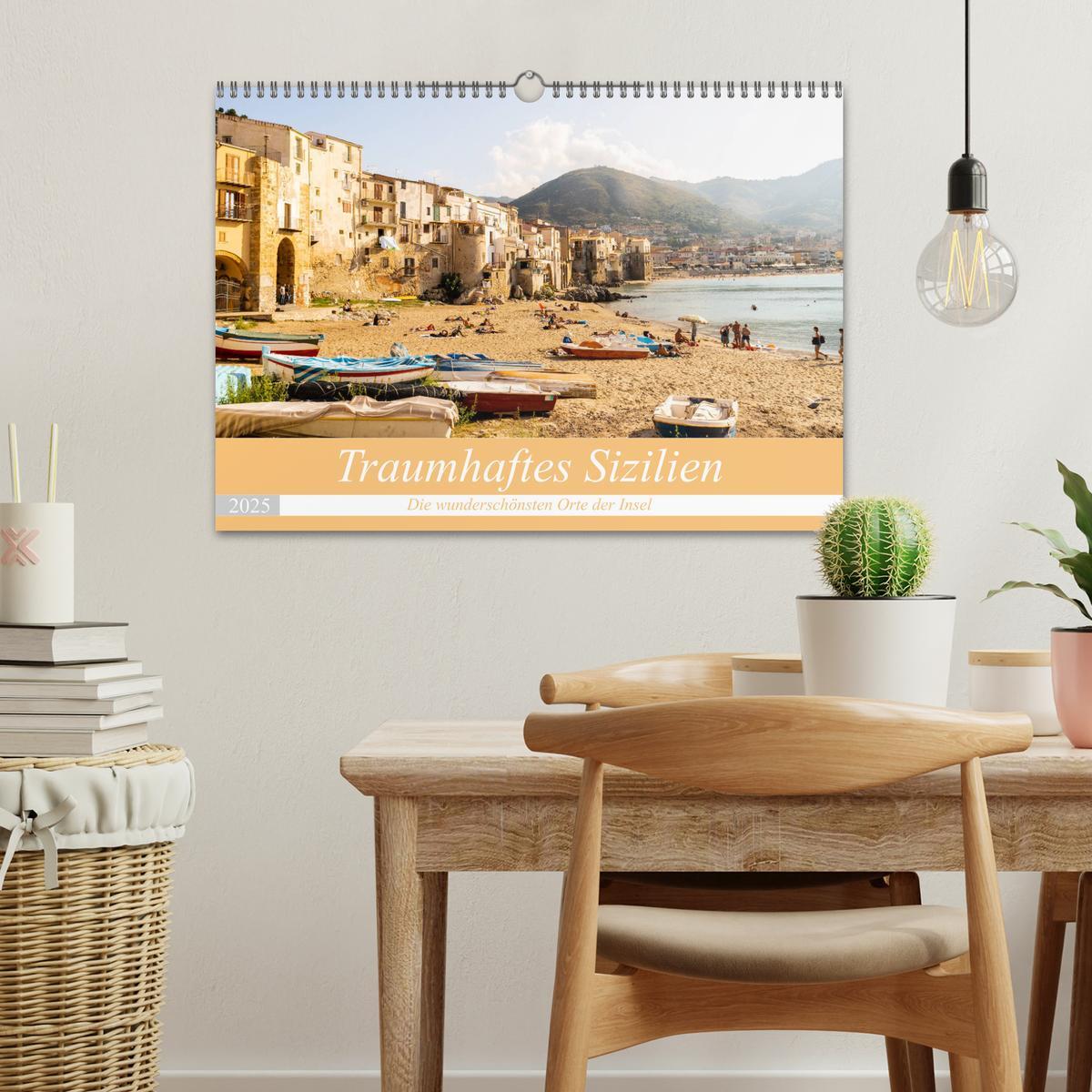 Bild: 9783435137688 | Traumhaftes Sizilien (Wandkalender 2025 DIN A3 quer), CALVENDO...