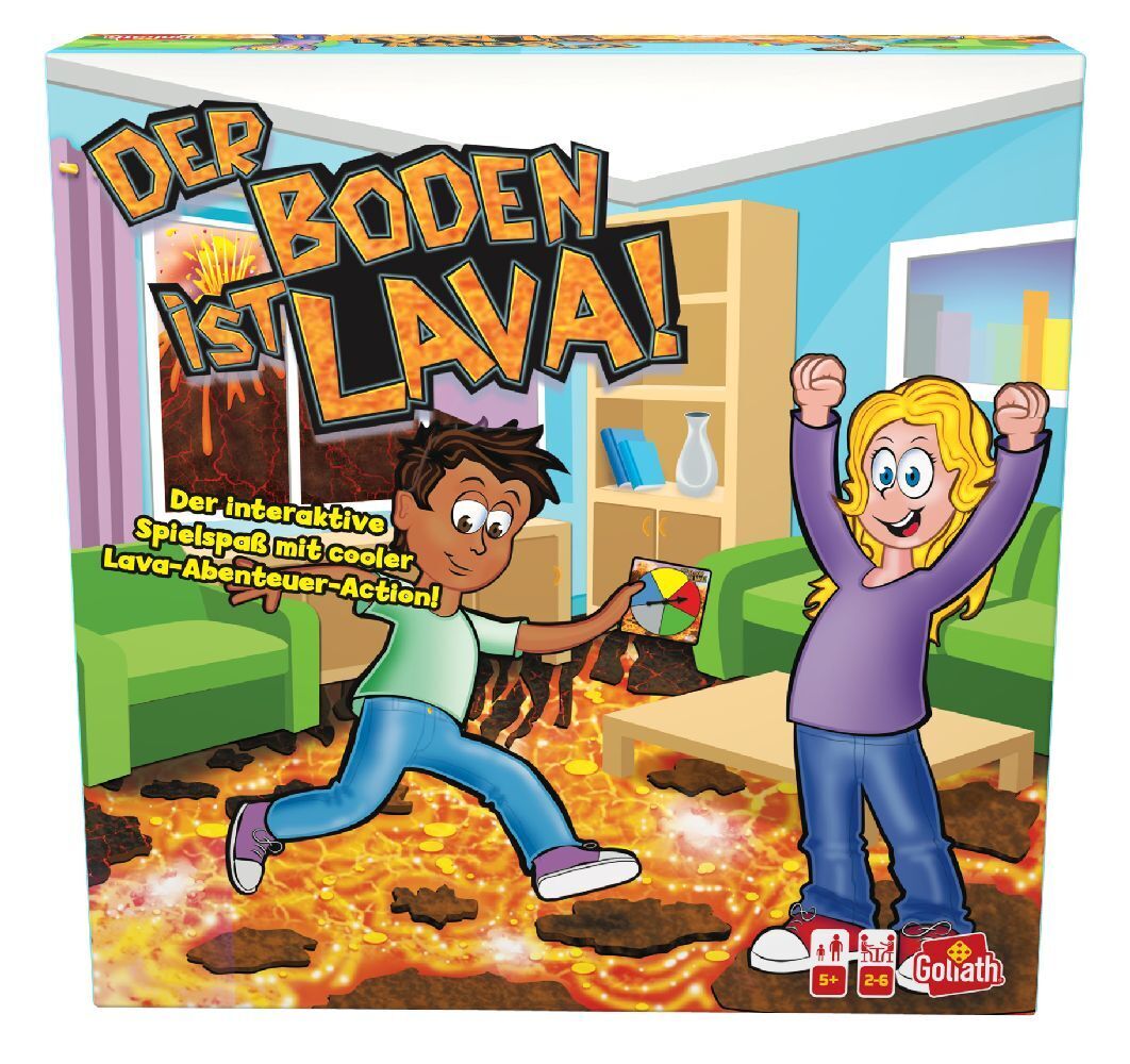 Cover: 8720077203235 | Boden ist lava | Spiel | In Karton | 920323 | Deutsch | 2024 | Goliath