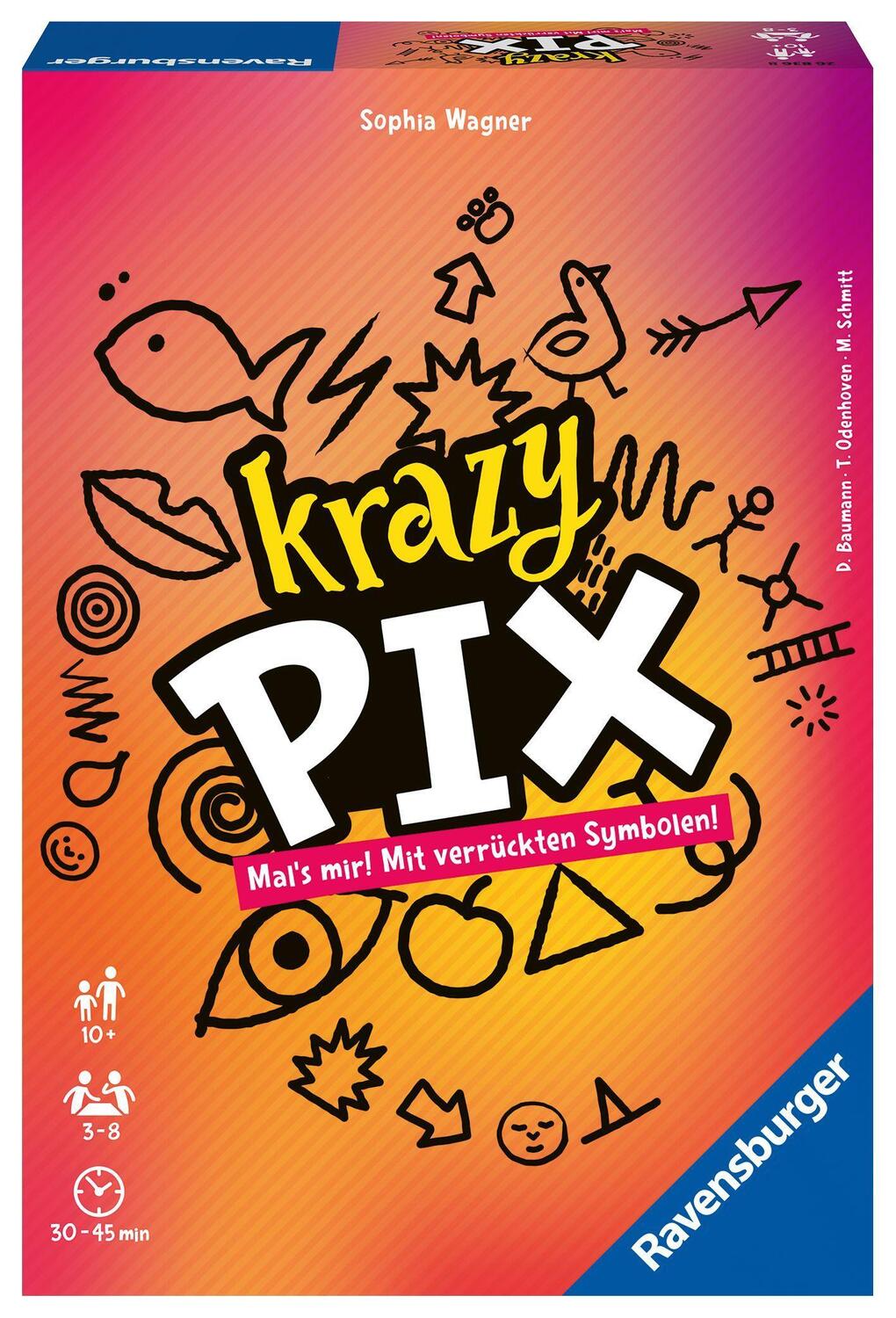 Cover: 4005556268368 | Ravensburger 26836 - Krazy Pix - Gesellschaftsspiel für die ganze...