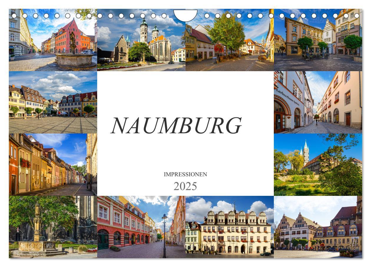 Cover: 9783435277094 | Naumburg Impressionen (Wandkalender 2025 DIN A4 quer), CALVENDO...