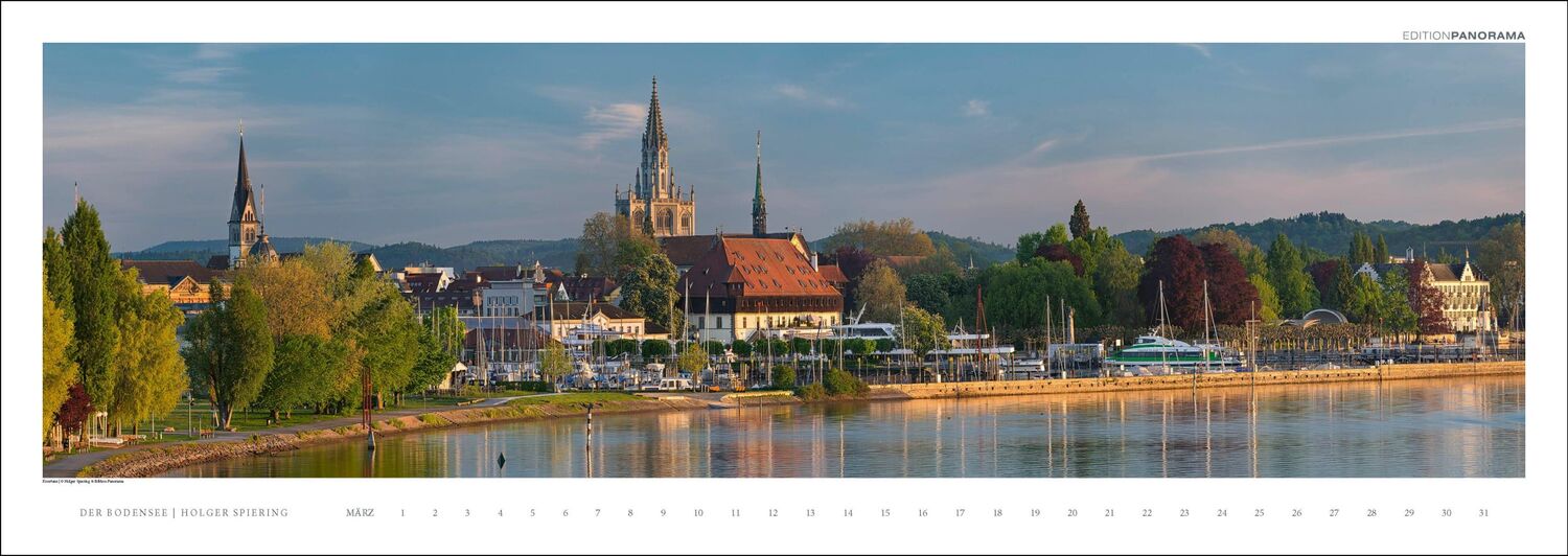 Bild: 9783898236263 | Der Bodensee | Holger Spiering | Kalender | XIV | Deutsch | 2024