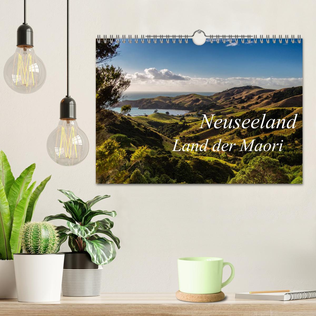 Bild: 9783435752836 | Neuseeland - Land der Maori (Wandkalender 2025 DIN A4 quer),...