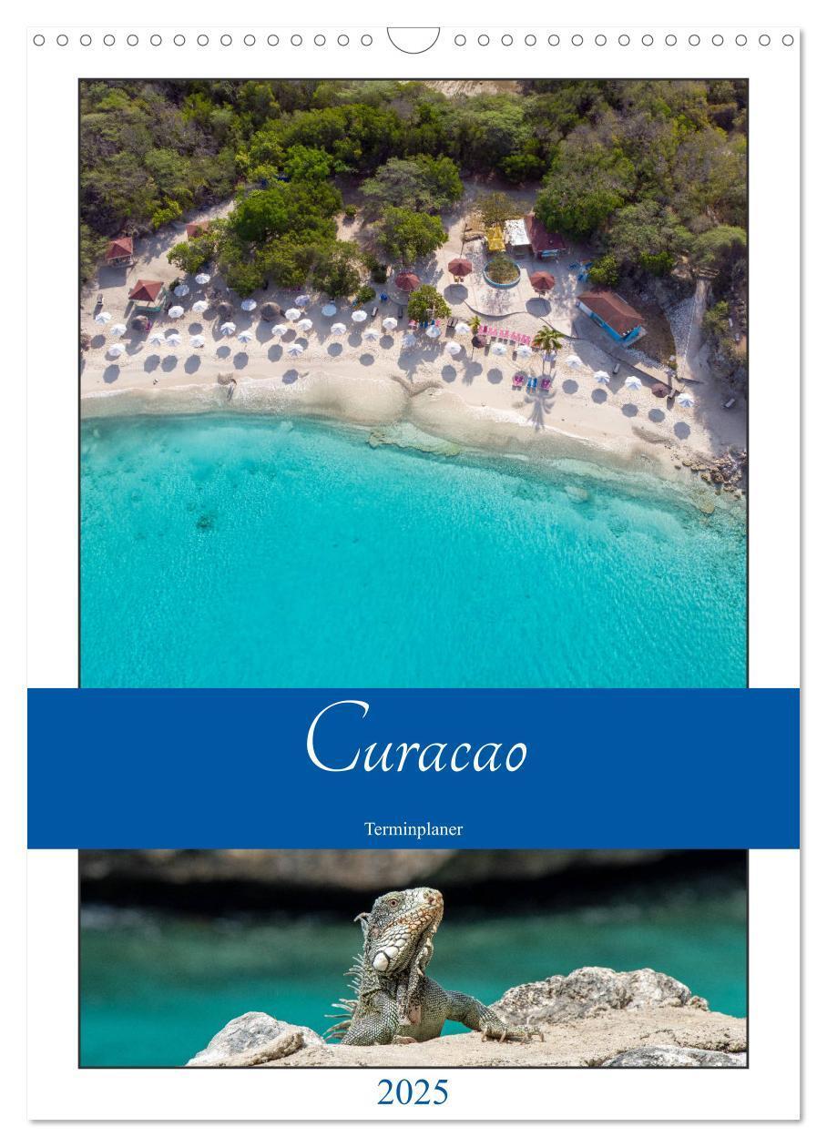 Cover: 9783435909056 | Curacao - Terminplaner (Wandkalender 2025 DIN A3 hoch), CALVENDO...