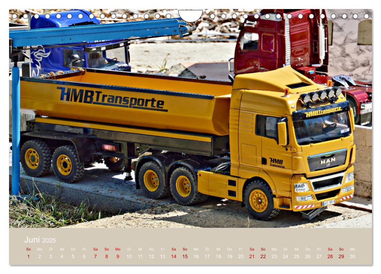 Bild: 9783435359080 | LKW Modelle beim Dampfmodellbautreffen in Bisingen (Wandkalender...