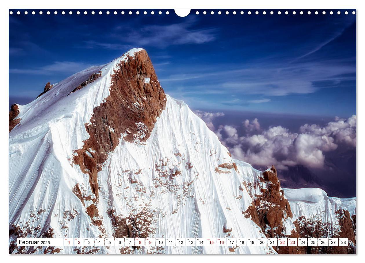 Bild: 9783435104598 | Mont-Blanc - Das Dach Europas (Wandkalender 2025 DIN A3 quer),...