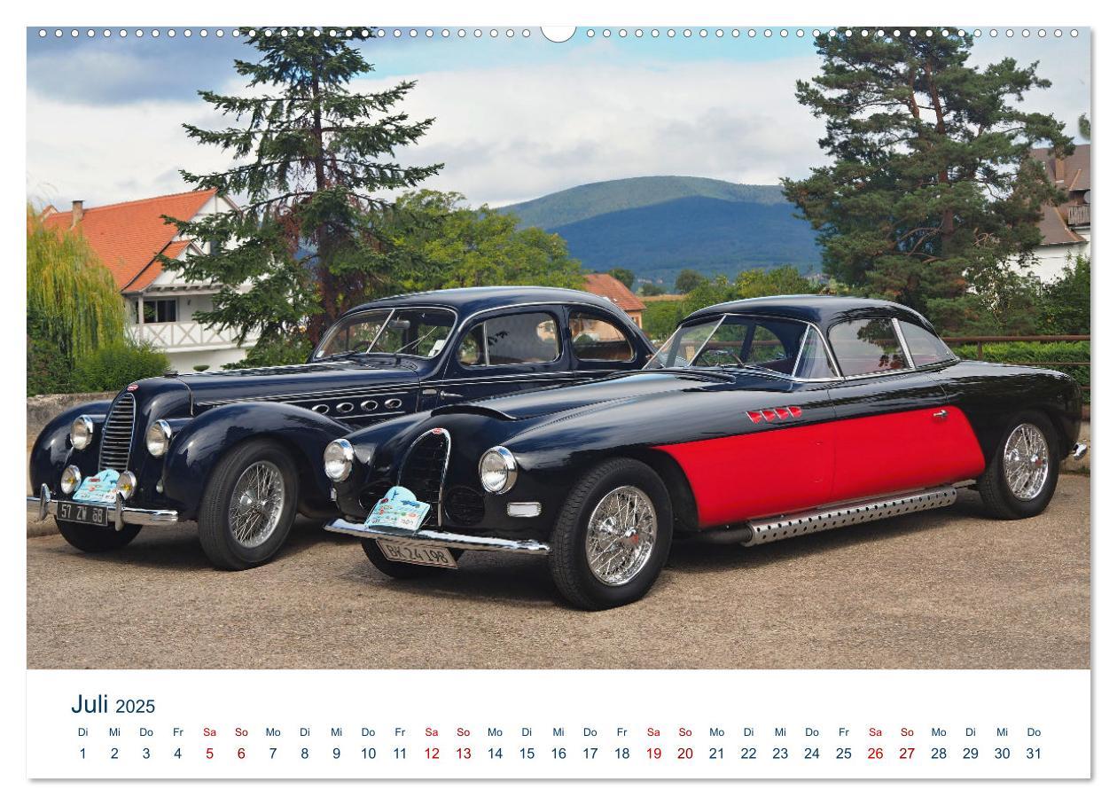 Bild: 9783383912993 | Bugatti Traumautos (Wandkalender 2025 DIN A2 quer), CALVENDO...