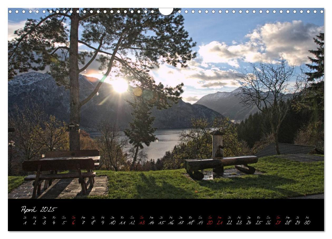 Bild: 9783435692668 | Attersee im Salzkammergut 2025 (Wandkalender 2025 DIN A3 quer),...