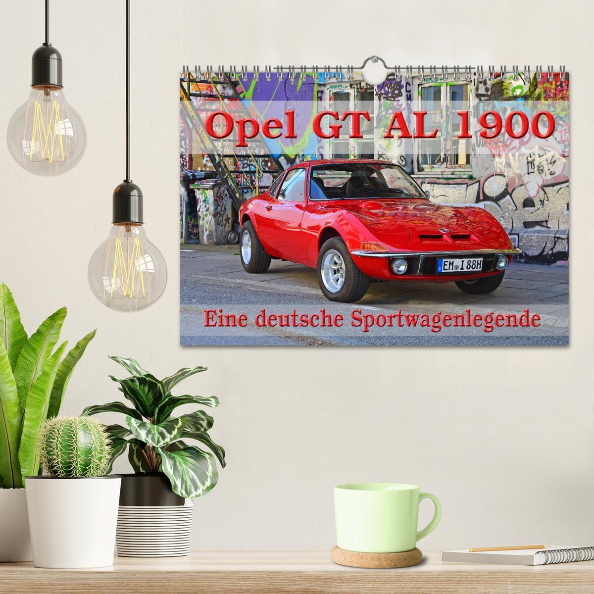 Bild: 9783435216550 | Opel GT 1900 AL Eine deutsche Sportwagenlegende (Wandkalender 2025...